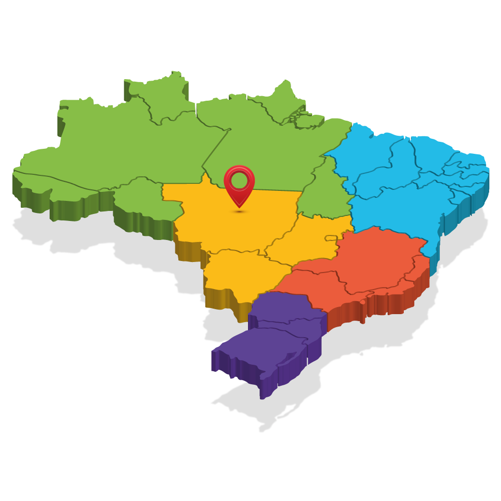 Mapa de Mato Grosso